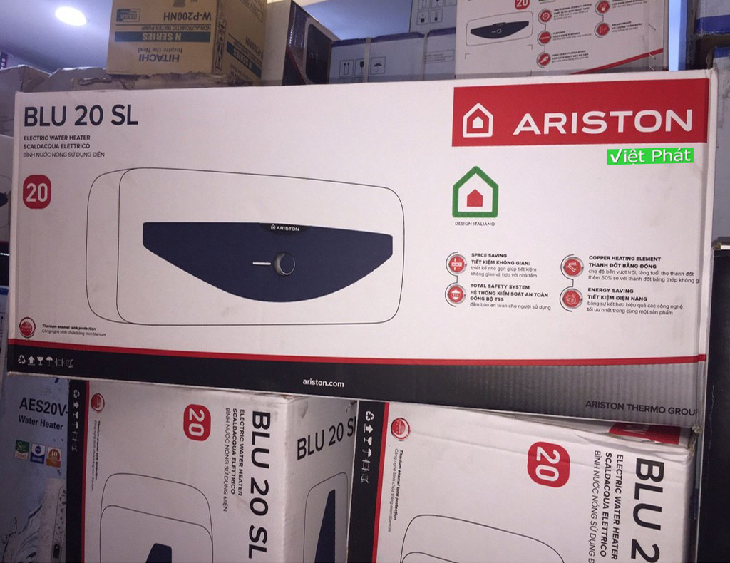 Bình nóng lạnh Ariston SL 20 BLU 2.5 FE 20 lít
