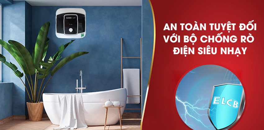 Bình Nóng Lạnh Rossi Puro 30 Lít Rpo 30SQ