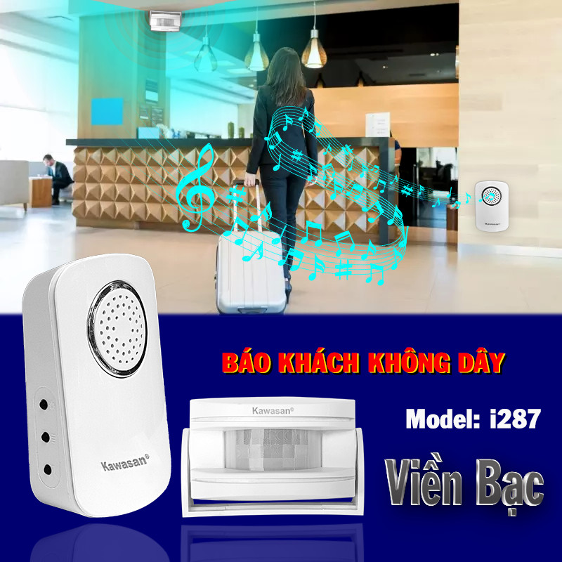 Chuông báo khách chống trộm Kawasan I287BS