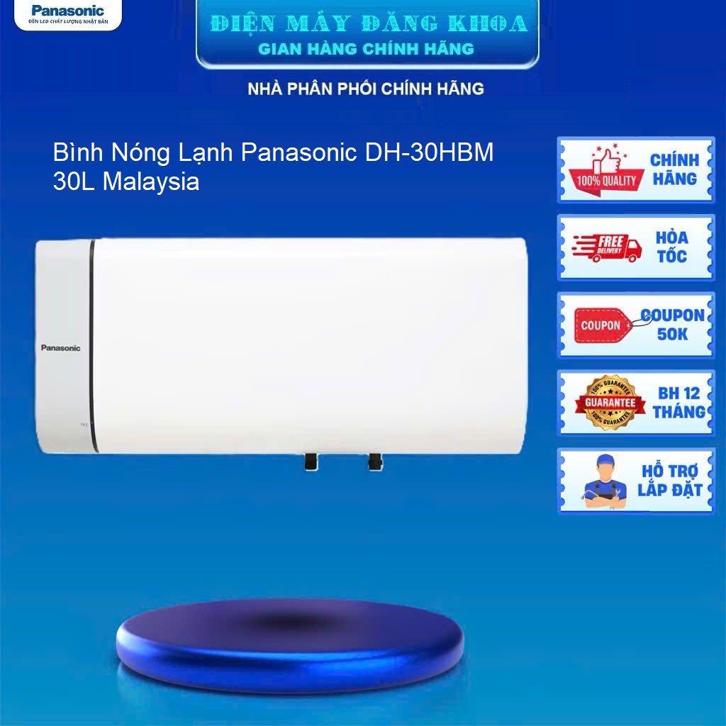 Bình Nóng Lạnh Panasonic DH-30HBM 30l Malaysia