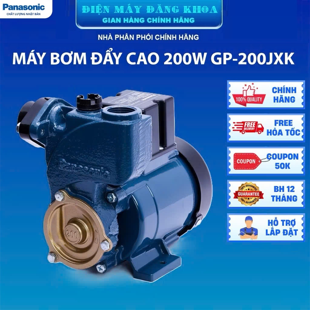 Máy bơm nước đẩy cao Panasonic GP-200JXK-NV5