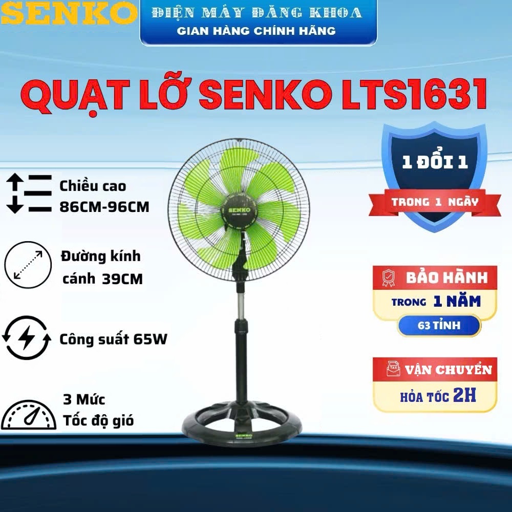 Quạt Lửng Senko LTS 1631