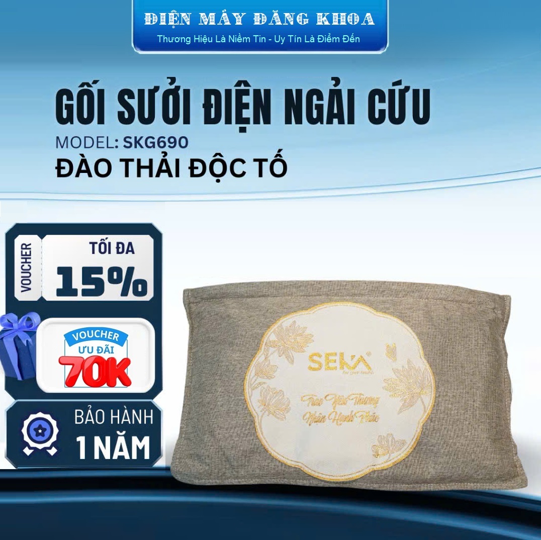 Gối ngải cứu Seka