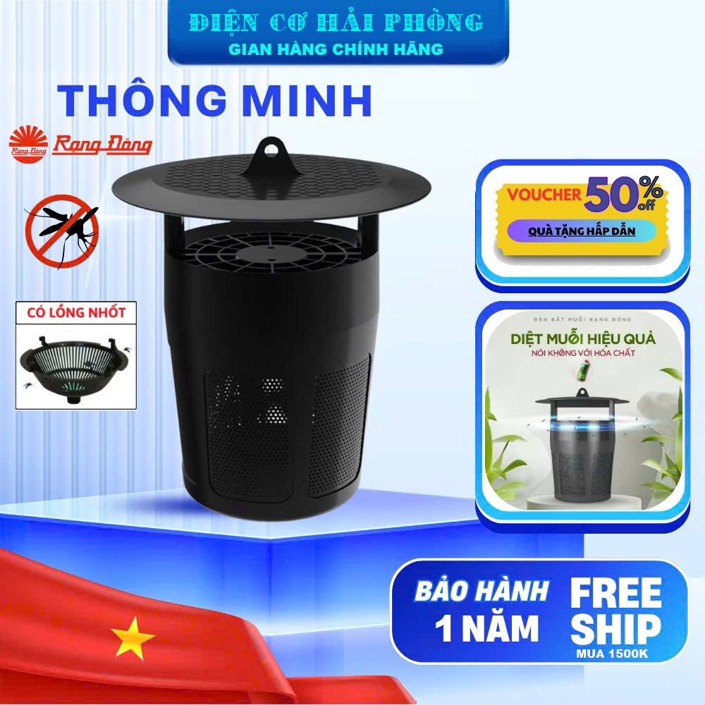 Máy Bắt Muỗi Thông Minh Rạng Đông DBM01
