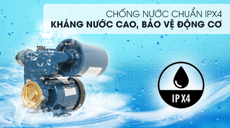 Máy bơm nước tăng áp Panasonic A-200JAK 200W - Chống nước IPX4