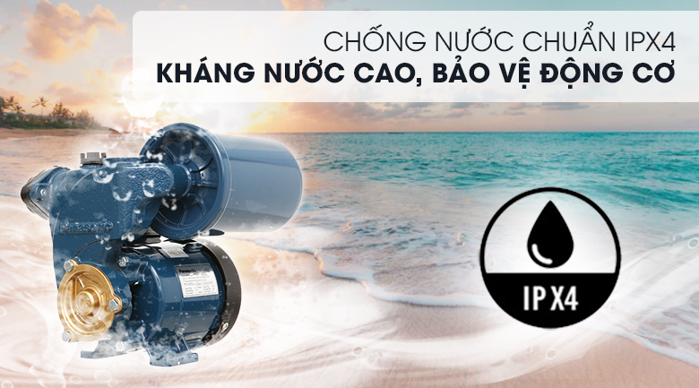 Máy bơm nước tăng áp Panasonic A-130JAK 125W - Chống nước IPX4