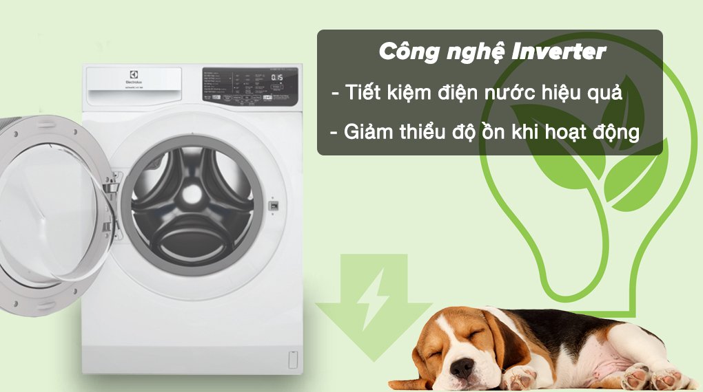 máy giặt electrolux ultimatecare 100 inverter 9 kg ewf9025dqwb