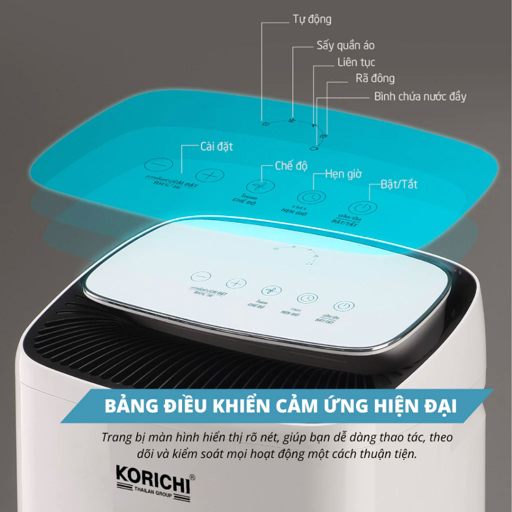 Bảng điều khiển cảm ứng – Dễ dàng như chạm smartphone