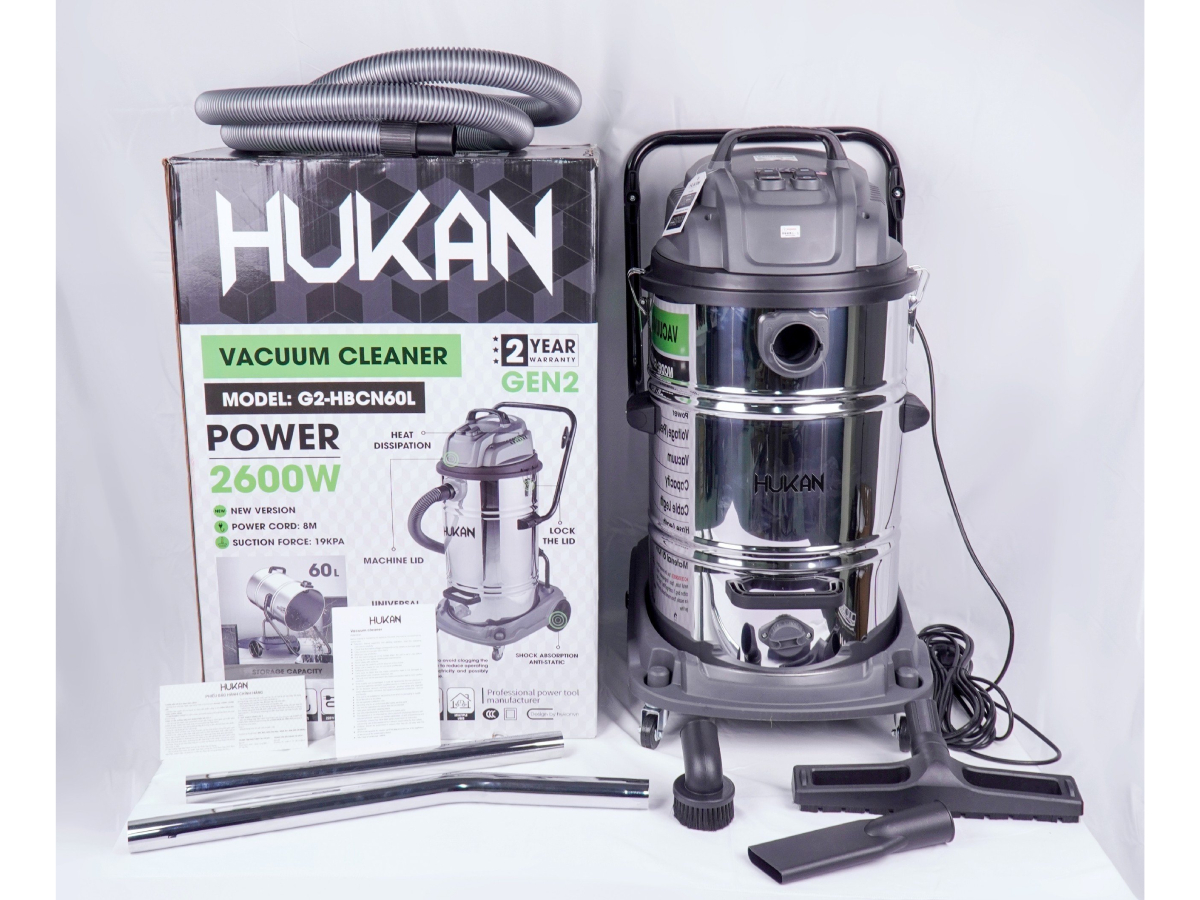 Máy hút bụi công nghiệp Hukan 