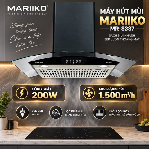 Máy Hút Mùi Nhà Bếp Mariiko MR-8337