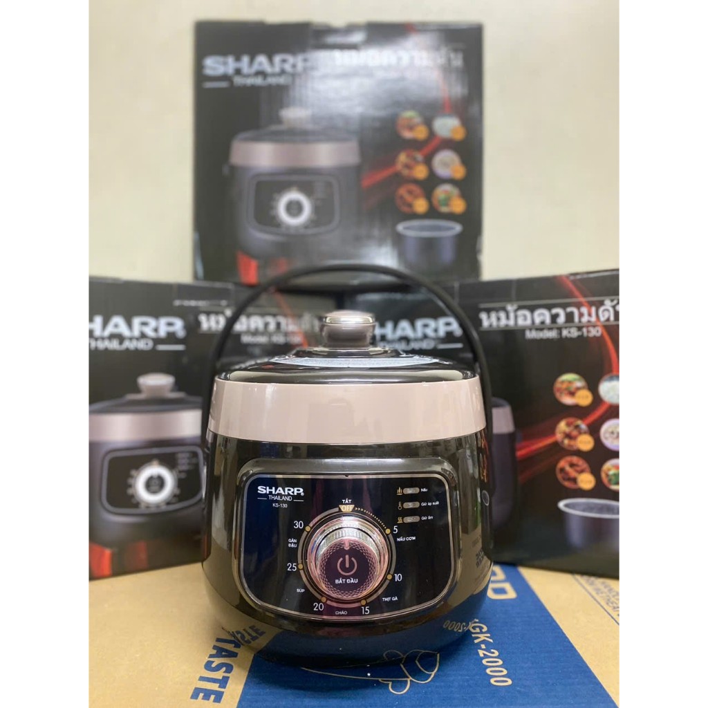 Nồi áp suất cao cấp đa chức năng SHAPP KS130 dung tích 3L, LÒNG ĐÁ, Chống Dính BH 12 Tháng | Shopee Việt Nam