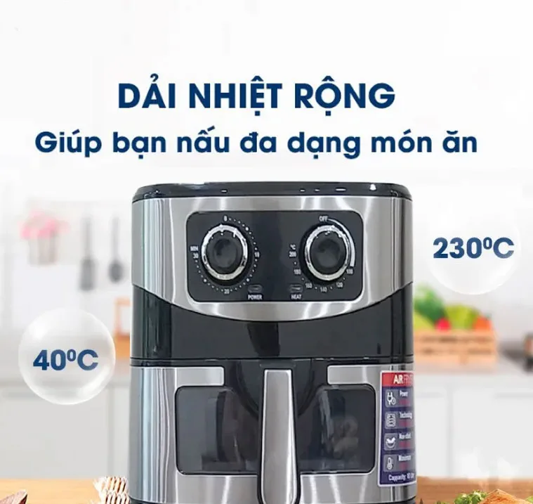 Công suất lớn tỏa nhiệt đều