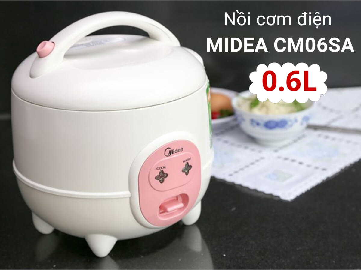 nồi cơm điện midea mr-cm06sa 