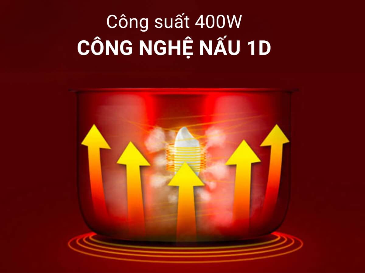nồi cơm điện midea mr-cm06sa