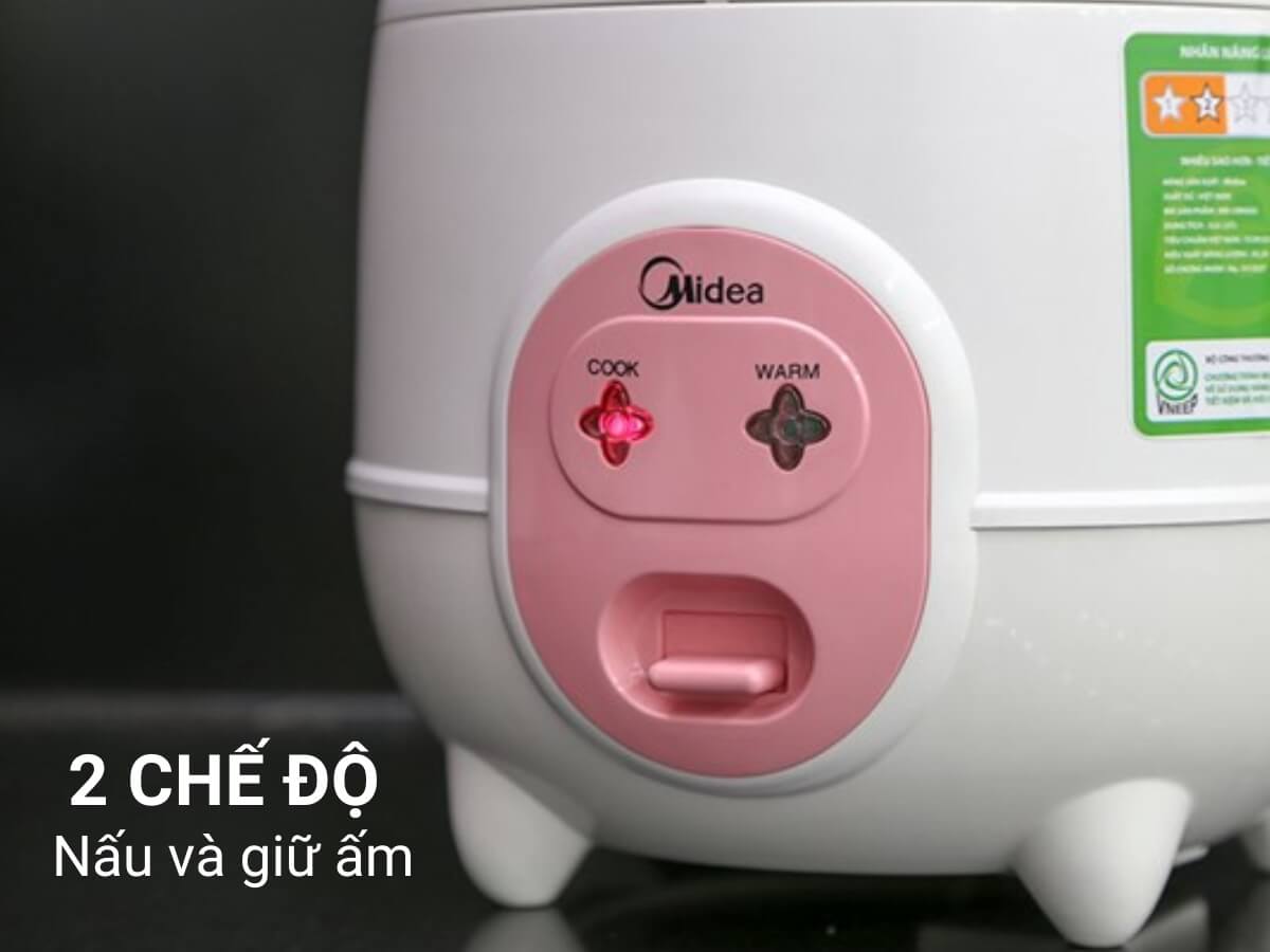 nồi cơm điện midea mr-cm06sa 