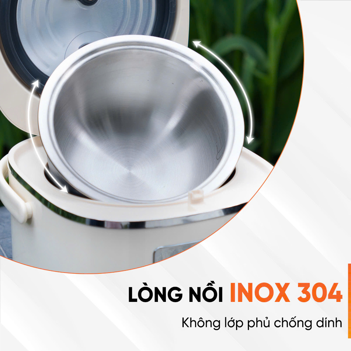 Nồi cơm điện JIWON JW-34F