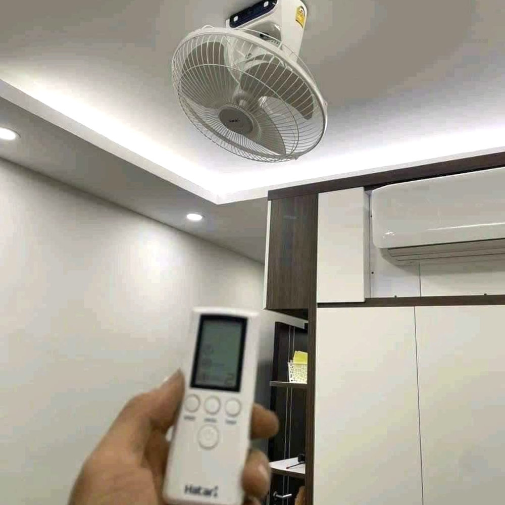 Quạt đảo trần Thái Lan Hatari HT-C16R1 có Remote