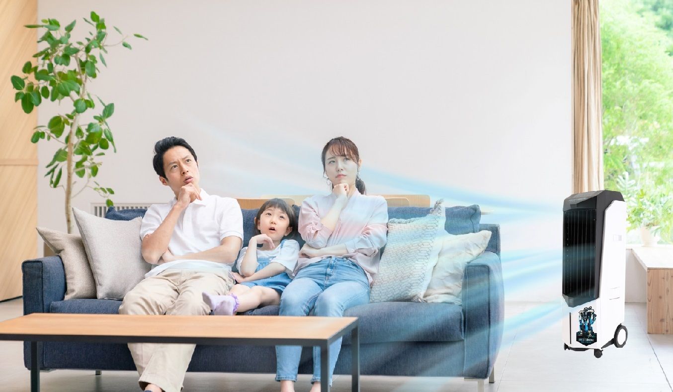 Quạt điều hòa Boss S102 có công suất 100W