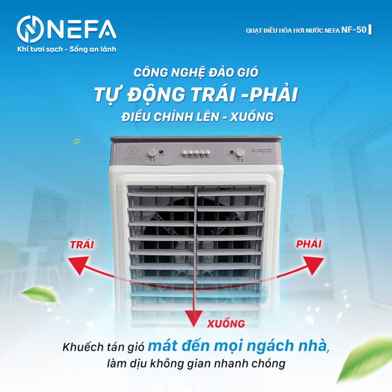Khả năng làm mát vượt trội