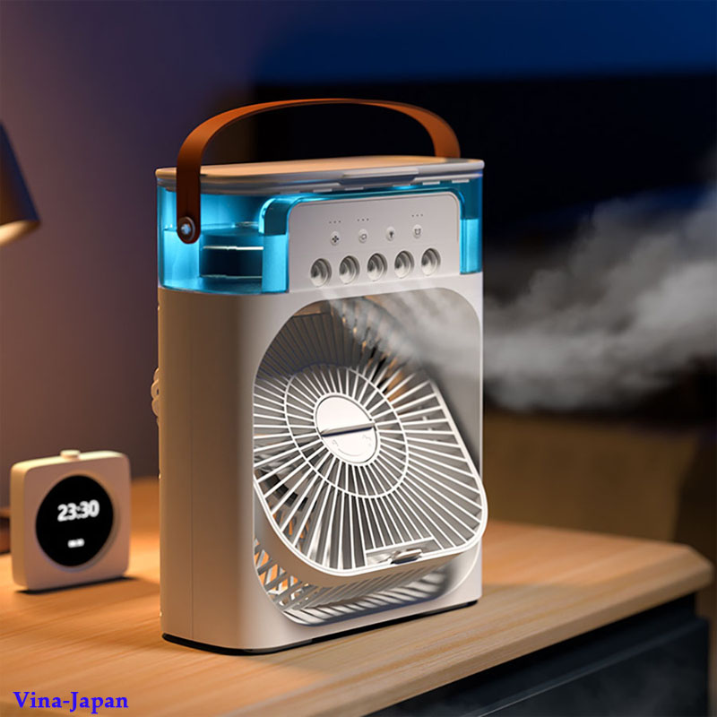 Quạt Điều Hòa Phun Sương Mini Để Bàn Siêu Lạnh