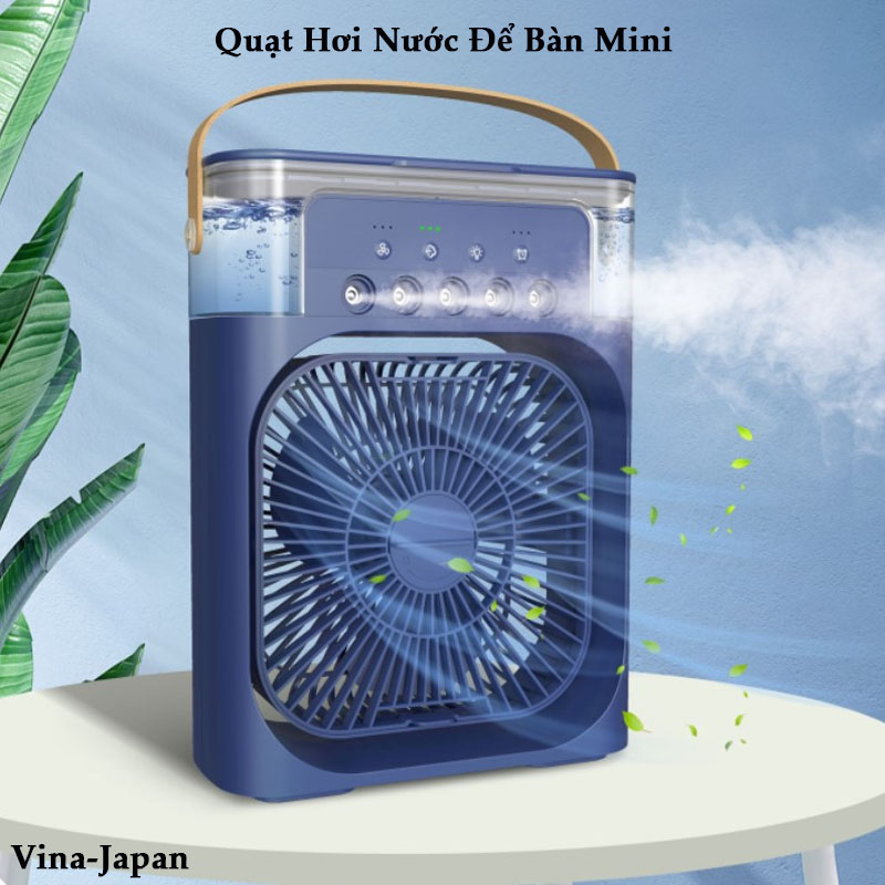 Quạt Điều Hòa Phun Sương Mini Để Bàn Siêu Lạnh