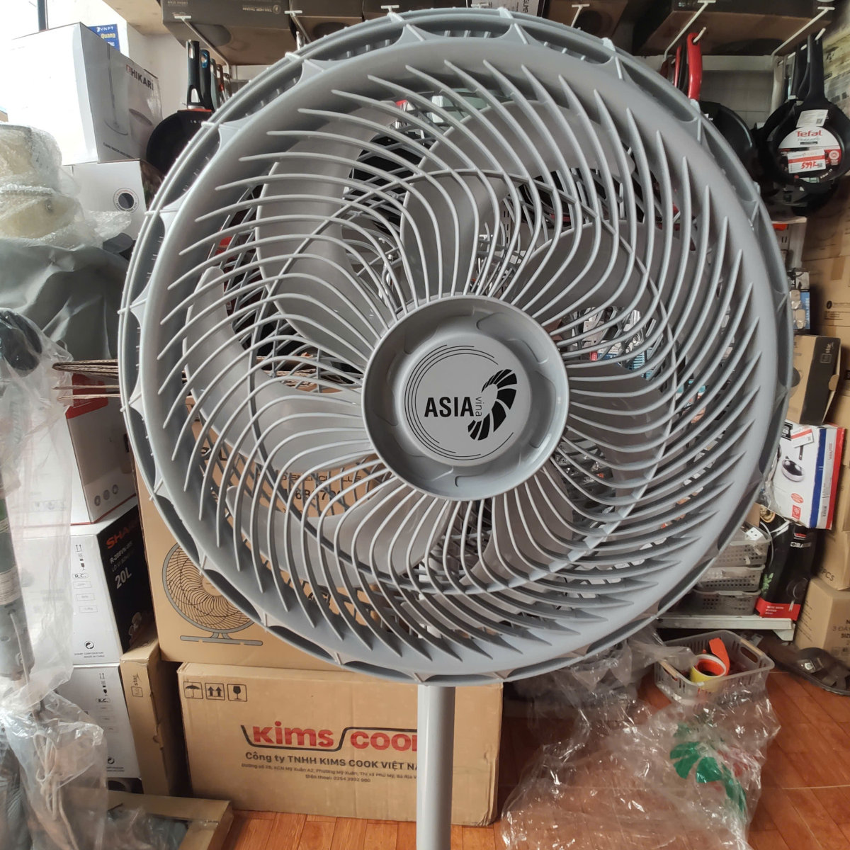 Quạt đứng Asiavina Turbo Decor VY659991 công suất 110W