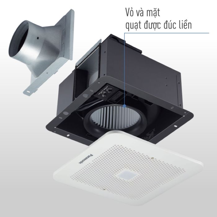 Quạt hút Panasonic dòng âm trần dùng với ống dẫn model FV-24CU9 (10.5W) - KHÔNG GỒM PHÍ LẮP