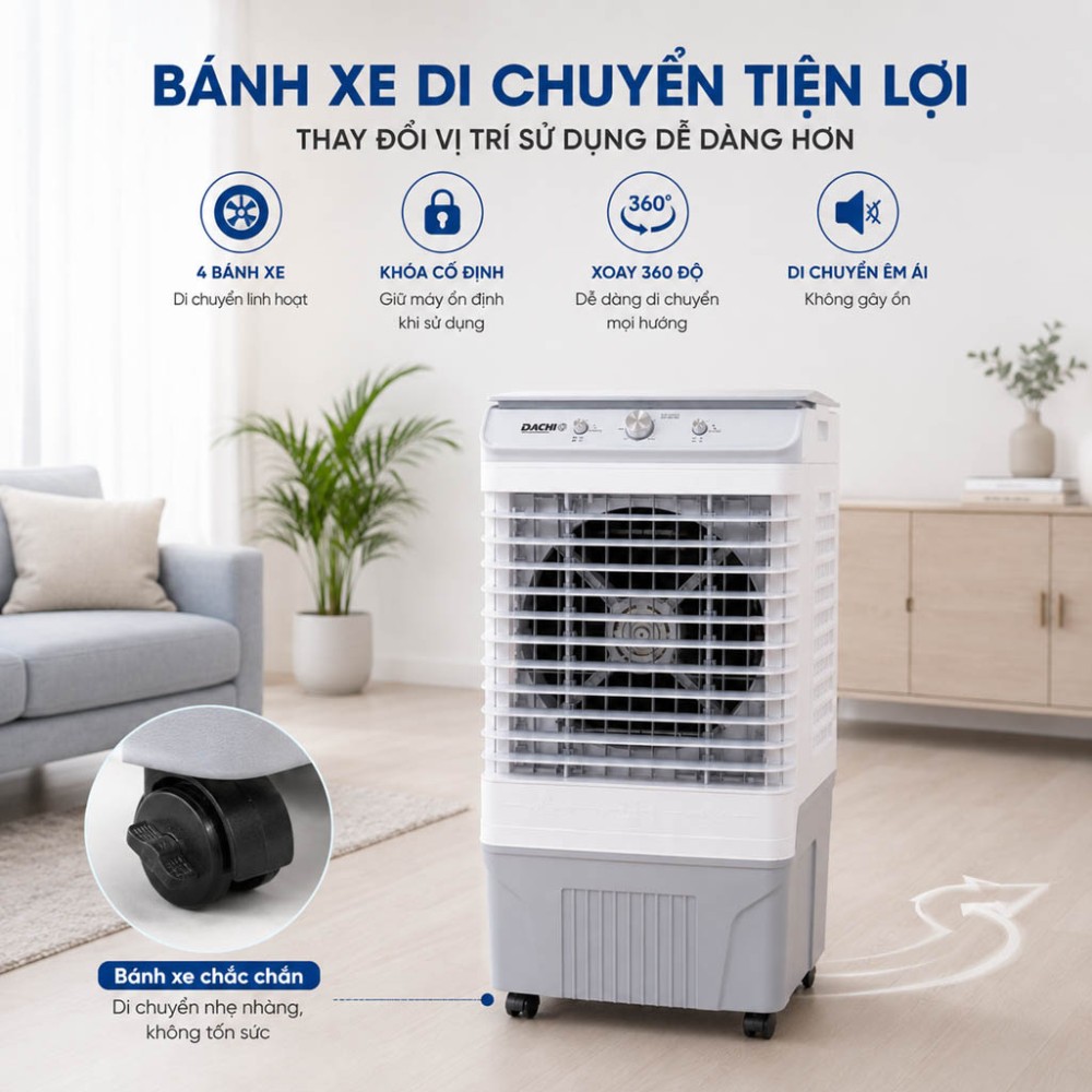 Quạt làm mát hơi nước Daichi HA-626 - Hàng chính hãng