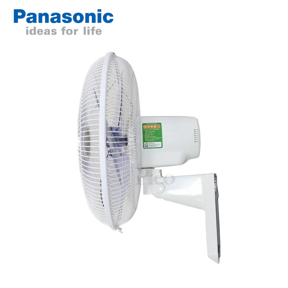 Quạt treo tường Panasonic F‑409M có khiển, xuất xứ Malaysia, bảo hành 12 tháng