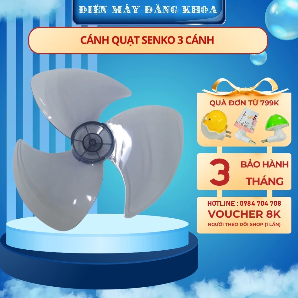 Cánh quạt 3 lá B4 Senko 40cm