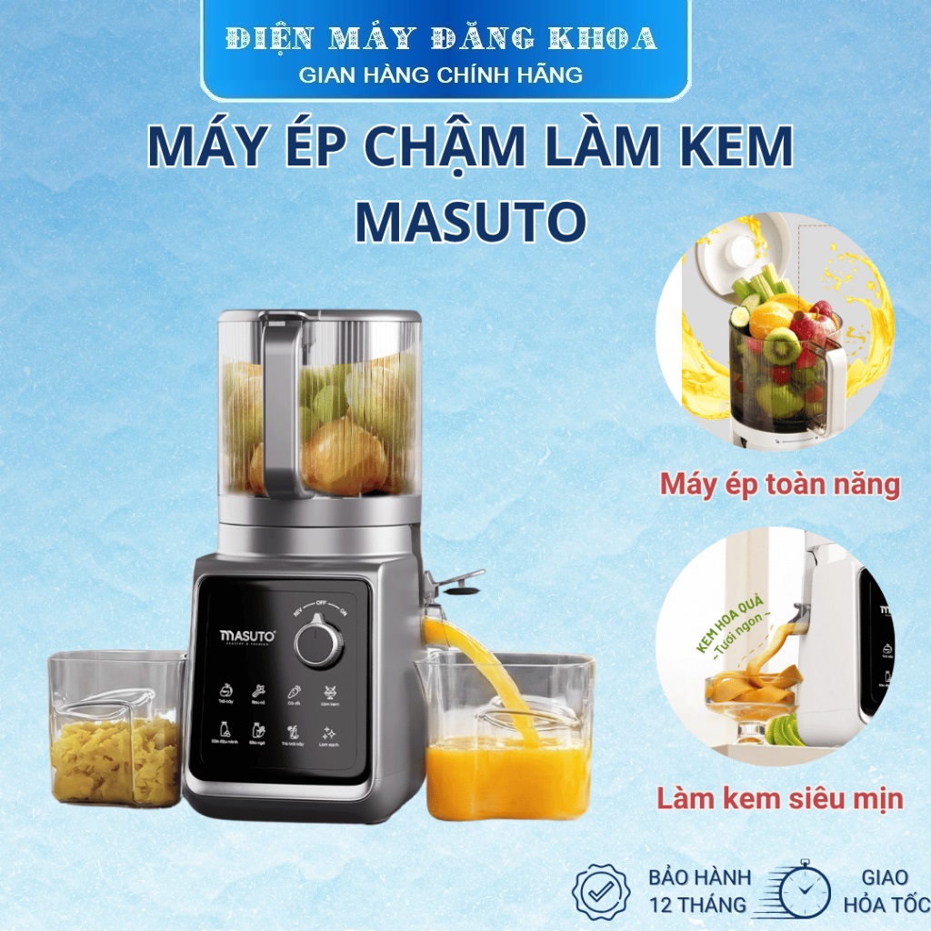 Máy ép chậm Masuto MSPrime Ultra