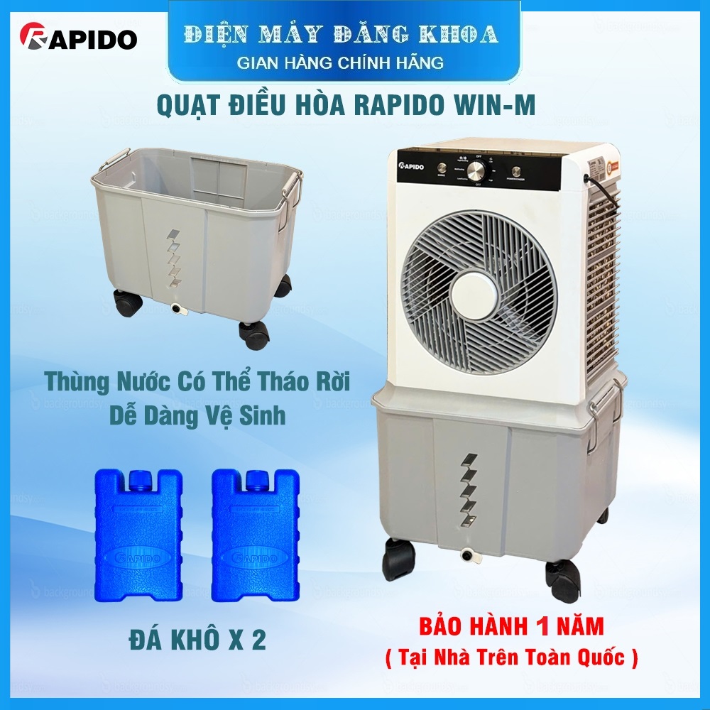 Quạt Điều Hòa Rapido WIN M 30L 48W