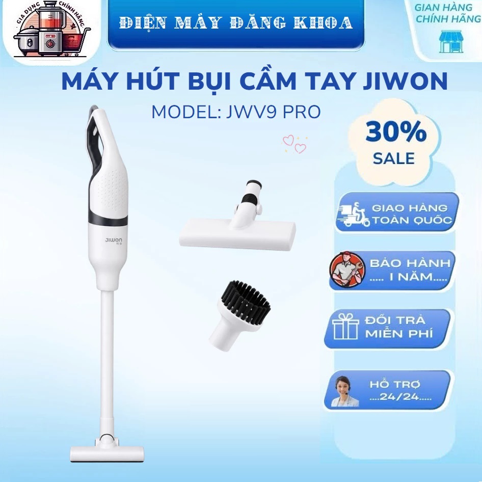 Máy hút bụi cầm tay JIWON JWV9 PRO