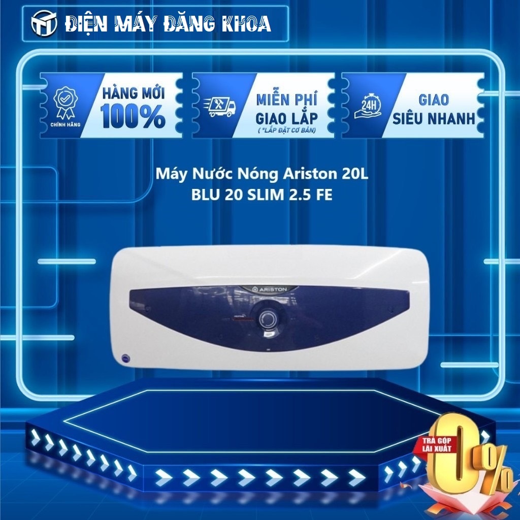 Bình nóng lạnh Ariston Blu 20SL 20L