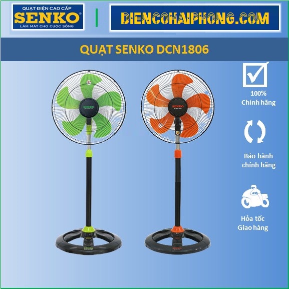 Quạt đứng công nghiệp 450mm Senko DCN1801