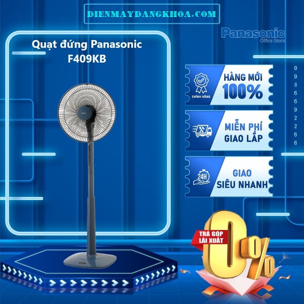 Quạt cây đứng Panasonic F-409KB