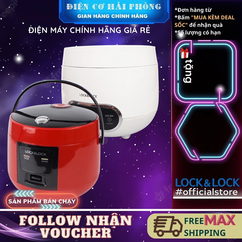 Nồi cơm điện Lock&Lock 1L EJR431