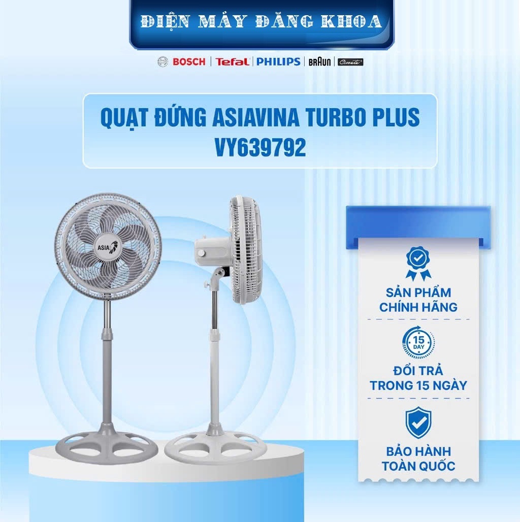 Quạt đứng ASIAVINA Turbo Plus VY639792 100W