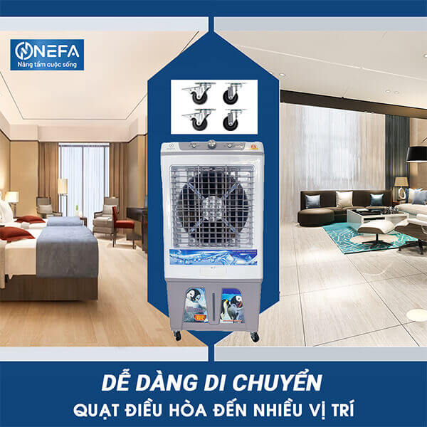 L8600 dễ dàng di chuyển