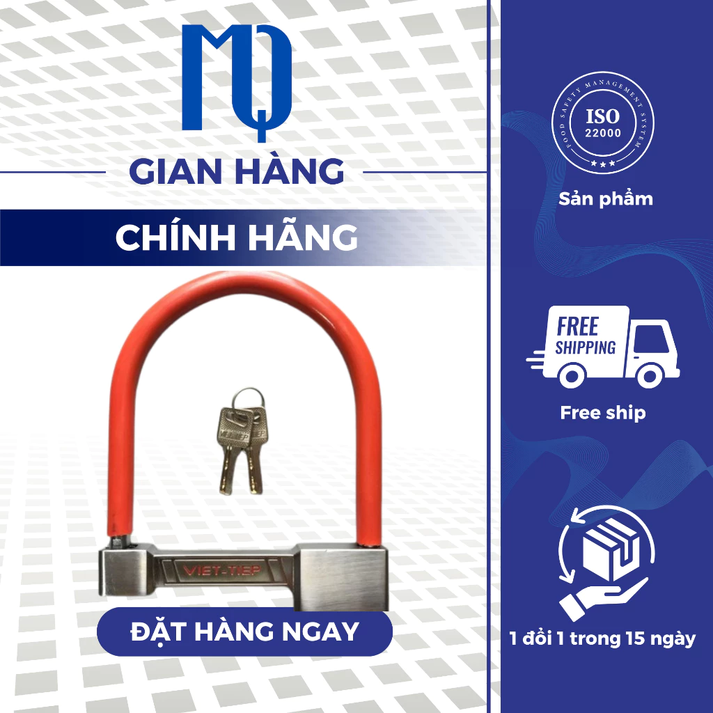 KHOÁ CHỮ U CHỐNG TRỘM HENGLONG - AMIMAO